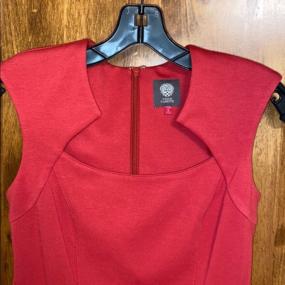 Vince Camuto Red Dress! Size 2. 🔥❤️🔥 - Picture 3 of 4